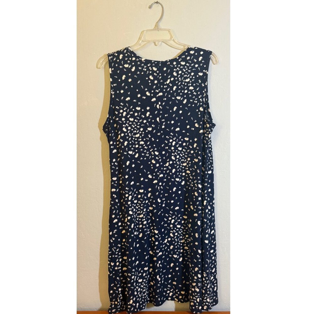 Style & Co Plus Size Printed Sleeveless Flip Flop Dress - Picture 3 of 3